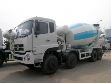 شاحنة خلط الخرسانة <span dir='ltr'>12-16m3</span> (شاسية Dongfeng)