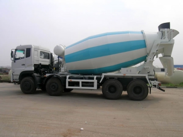 شاحنة خلط الخرسانة <span dir='ltr'>12-16m3</span> (شاسية Dongfeng)