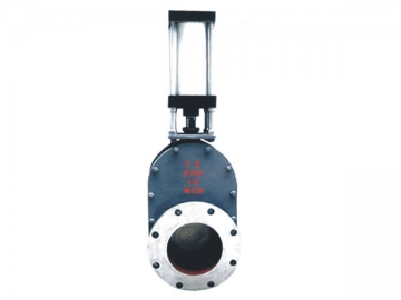 Pneumatic Ceramic Double Disc Gate Valve