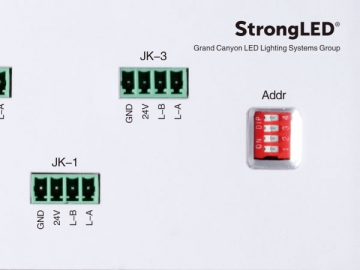 موسع دورات الإنارة LED بوصلة J