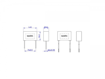 مكثف قمع تداخل كهرومغناطيسي MKP-X2