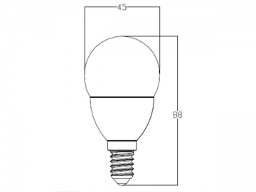 لمبات LED كروية