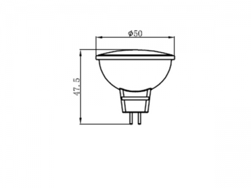 لمبات LED عاكسة