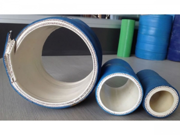 أنبوب نقل المواد الغذائية <span dir="ltr">150psi UHMWPE</span>