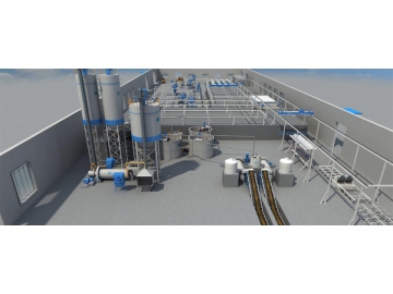 خط إنتاج ألواح الخرسانة الخلوية AAC AAC Panel Manufacturing Line
